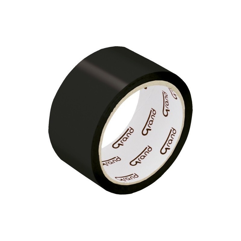 Banda adeziva Grand 130-1923, simpla, 48mm x 50m, negru