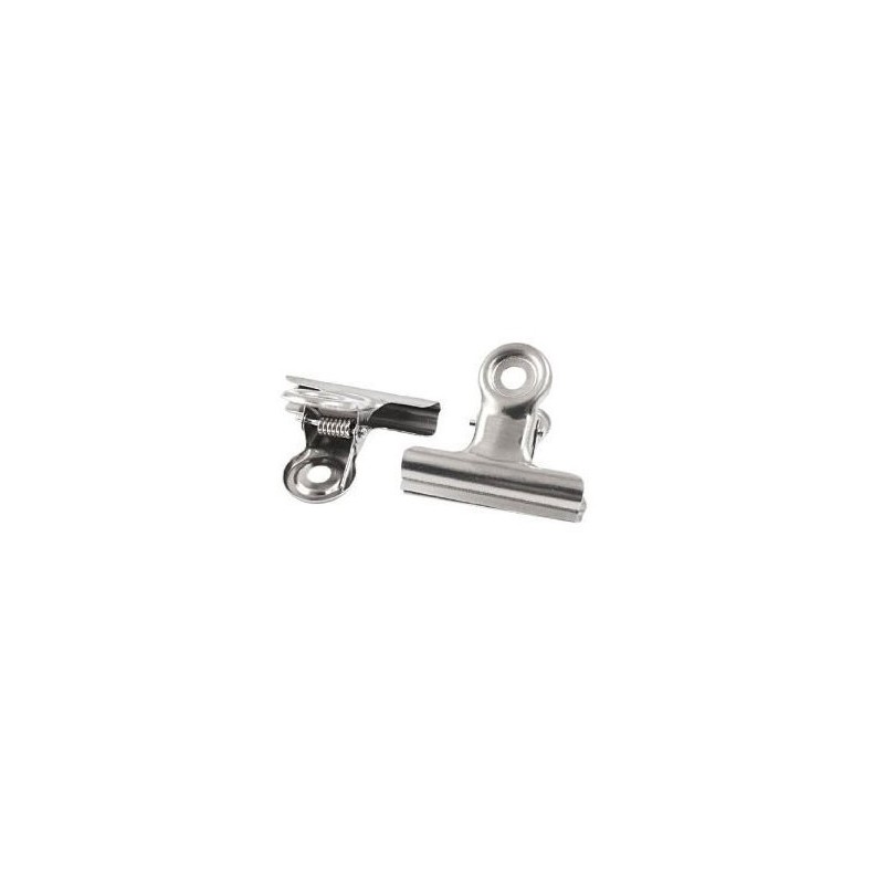 Clipsuri metalice Office Cover DL0014 6104, 38mm, argintii, cutie 6 buc