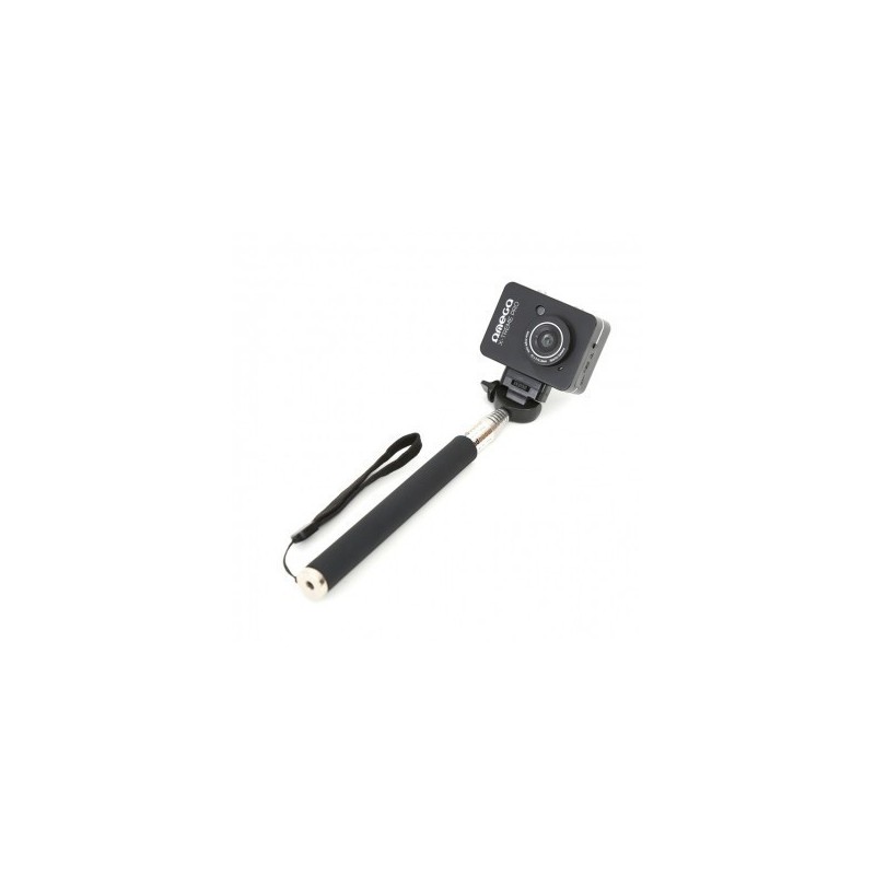 Selfie stick Omega, 22-105cm, rotire 360Β° orizontal / 180Β° vertical, negru, OMMP, 42419
