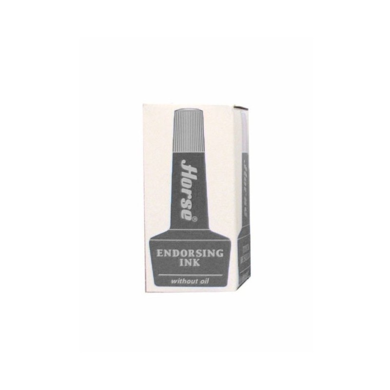 Tus stampila Horse 140-1048, negru, 28ml, cu picurator