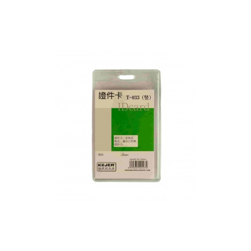 Suport ecuson CNX T033/L-036, vertical, 0.4 microni, plastic, transparent