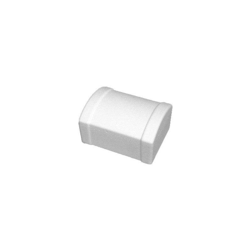 Accesorii creatie - polistiren HD - cufar, alb, 11.5x7.5x 15.5cm, Colorarte