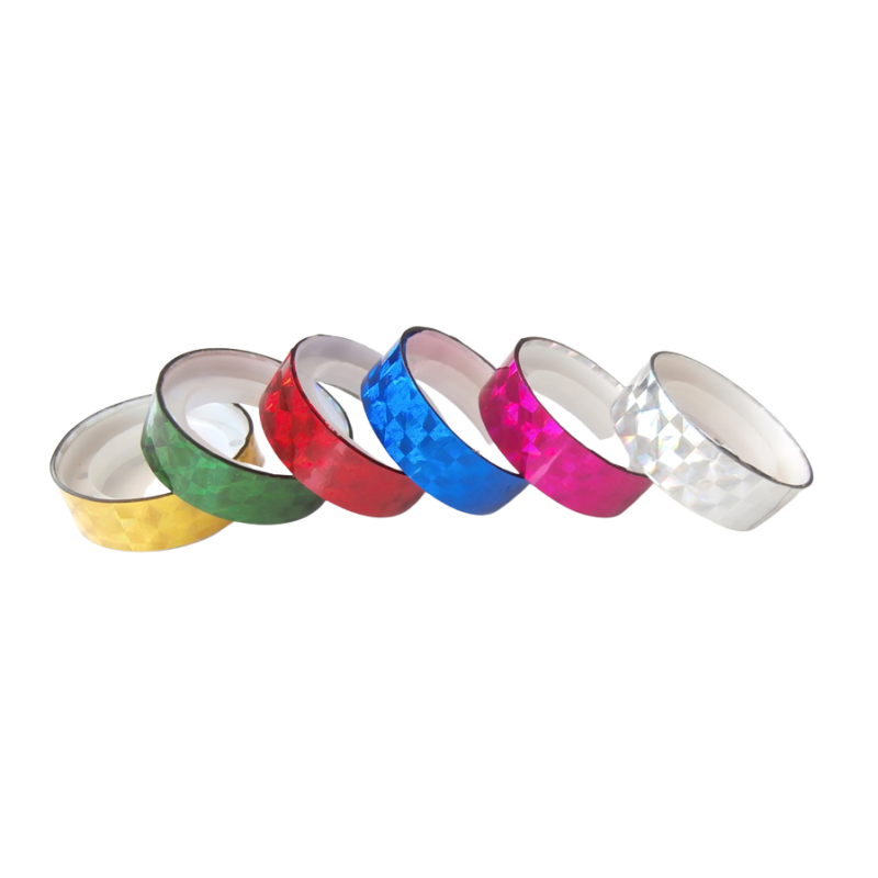 Banda adeziva, 12mm x 3m, cu sclipici, Colorarte, set 12 buc