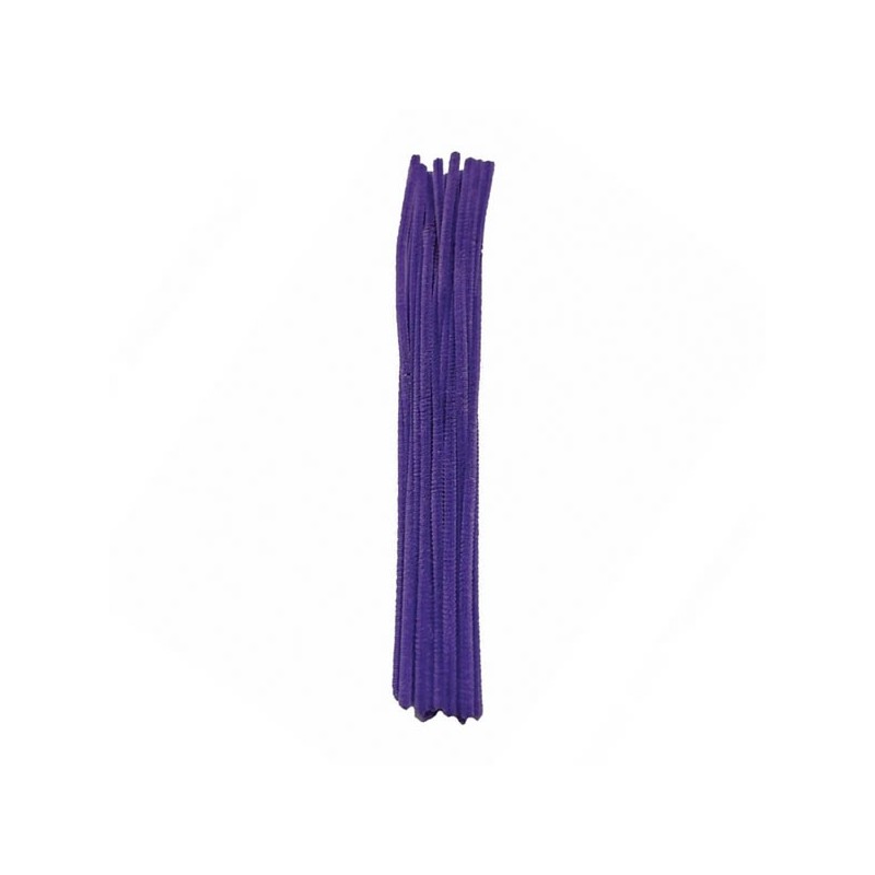 Accesorii creatie - sarma plusata, violet, set 25 buc, Colorarte
