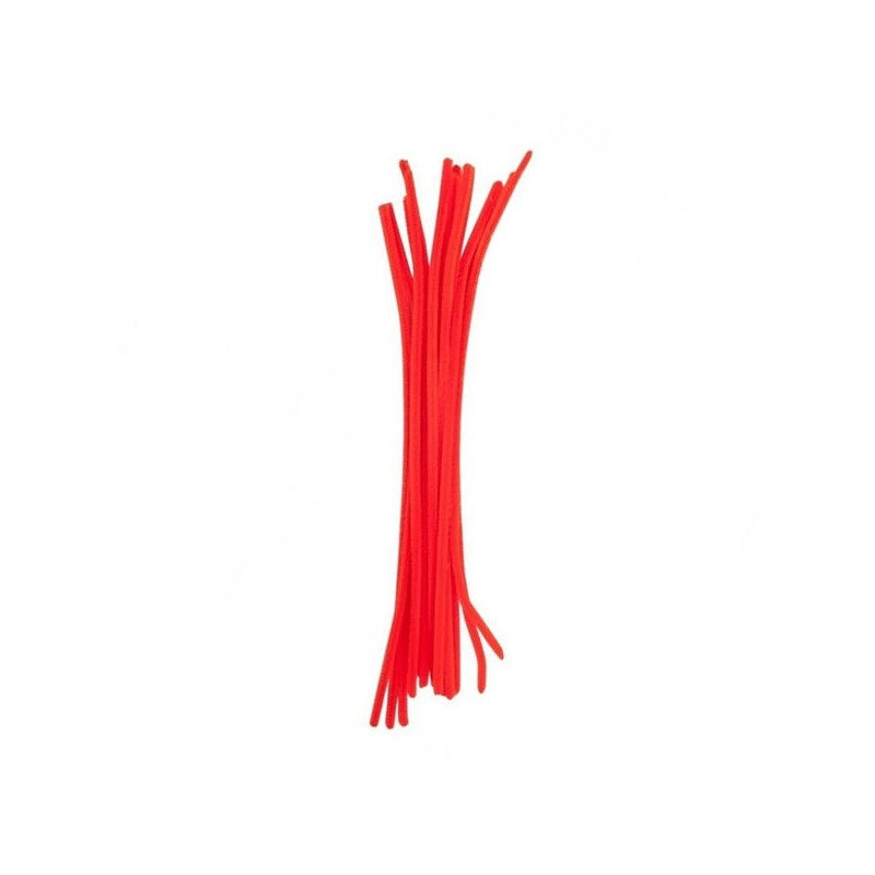 Accesorii creatie - sarma plusata, portocaliu, set 25 buc, Colorarte