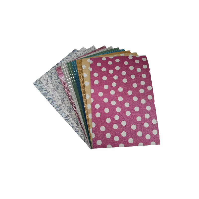 Carton A4, 220g, cu sclipici, diverse modele, set 10 coli, Colorarte