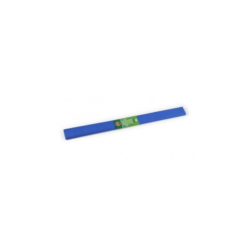 Hartie creponata Koh-i-noor K9755-15, 50x200cm, albastru prusia, set 10 buc
