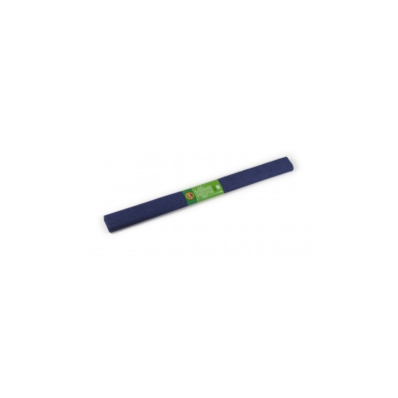 Hartie creponata Koh-i-noor K9755-16, 50x200cm, bleumarin, set 10 buc