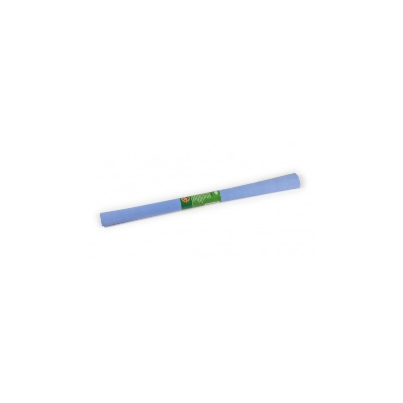 Hartie creponata Koh-i-noor K9755-25, 50x200cm, blue ciel, set 10 buc