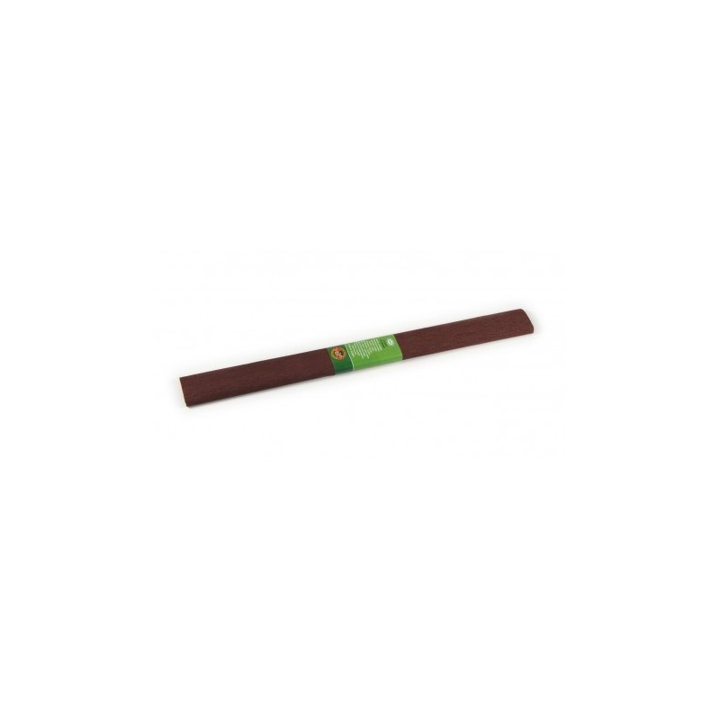 Hartie creponata Koh-i-noor K9755-23, 50x200cm, maro inchis, set 10 buc