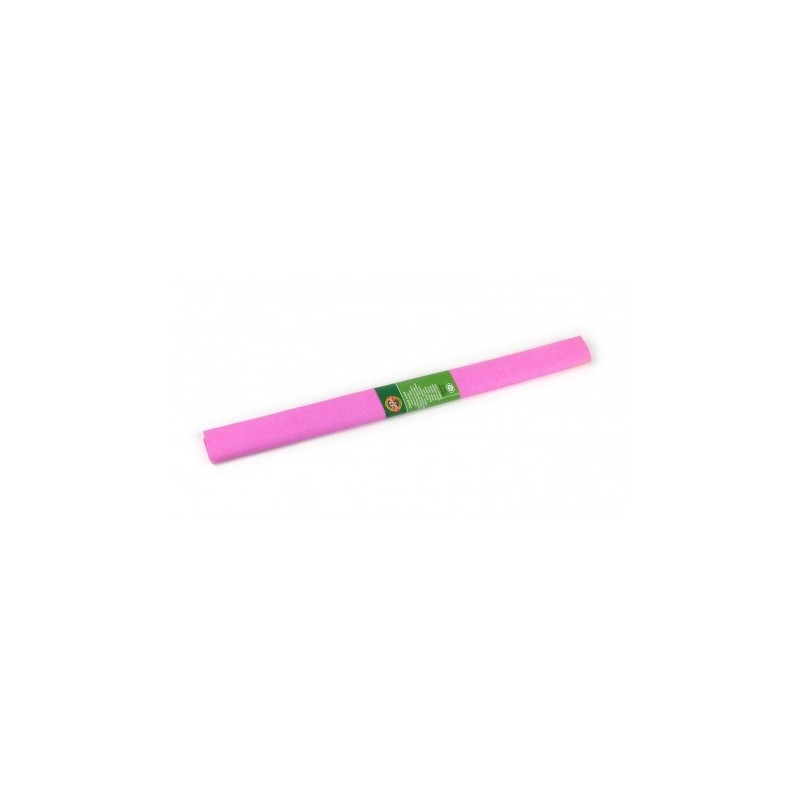 Hartie creponata Koh-i-noor K9755-03, 50x200cm, roz aprins, set 10 buc