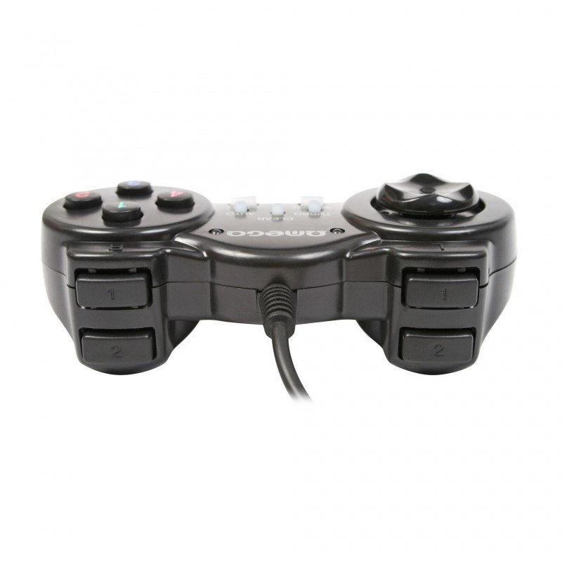 Gamepad Omega Tornado OGP70, USB, 12 butoane, PC, cablu 1.45m, negru