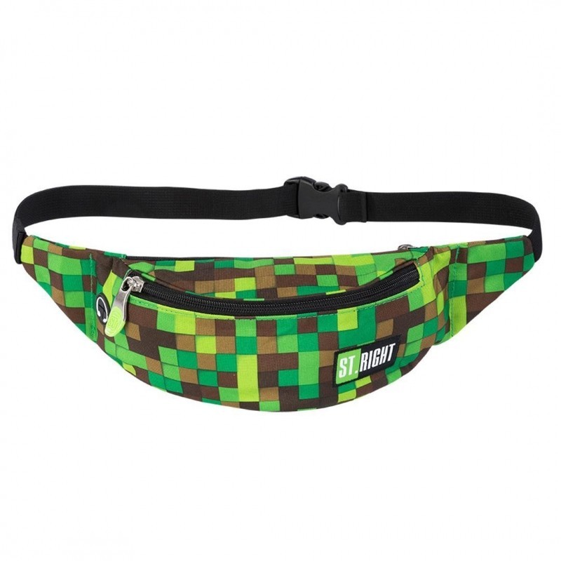 Borseta St.Majewski St.Right Master Gamer, 45815, negru/verde/maro