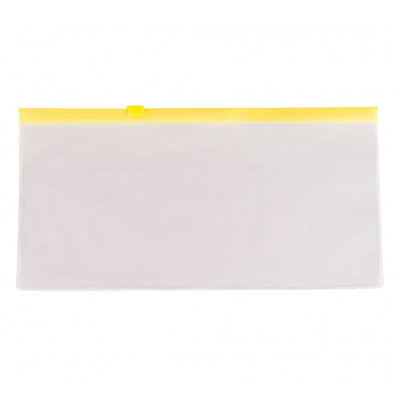 Mapa plastic CNX 753, cu fermoar zip, A7, 120 microni, transparent