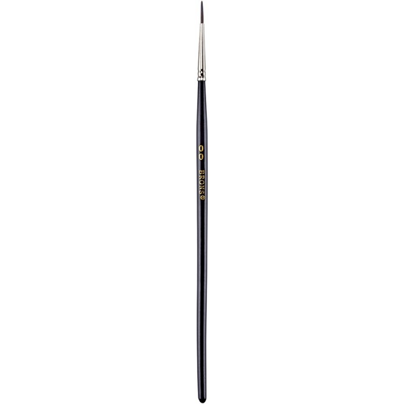 Pensula Brons BR-230, varf rotund, nr. 00, pictura cu acuarele
