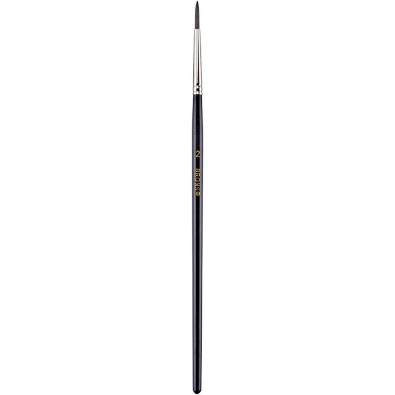 Pensula Brons BR-233, varf rotund, nr. 2, pictura cu acuarele