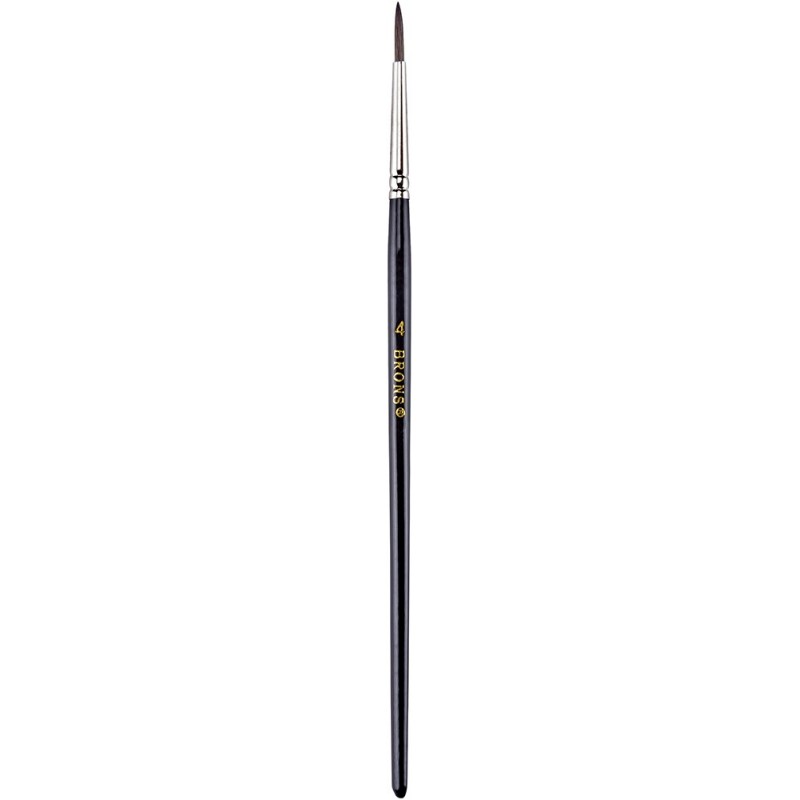 Pensula Brons BR-235, varf rotund, nr. 4, pictura cu acuarele