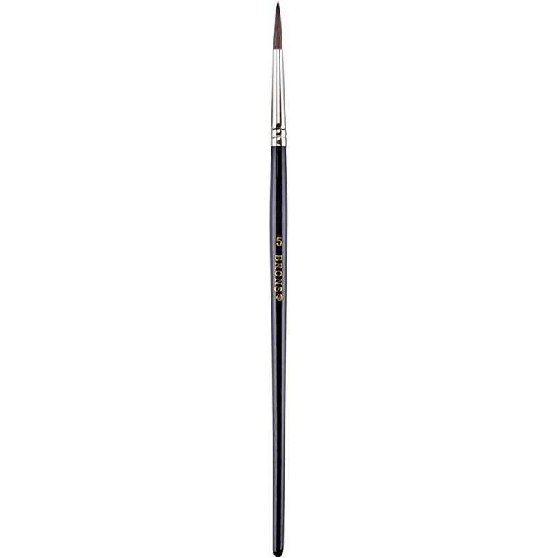 Pensula Brons BR-236, varf rotund, nr. 5, pictura cu acuarele