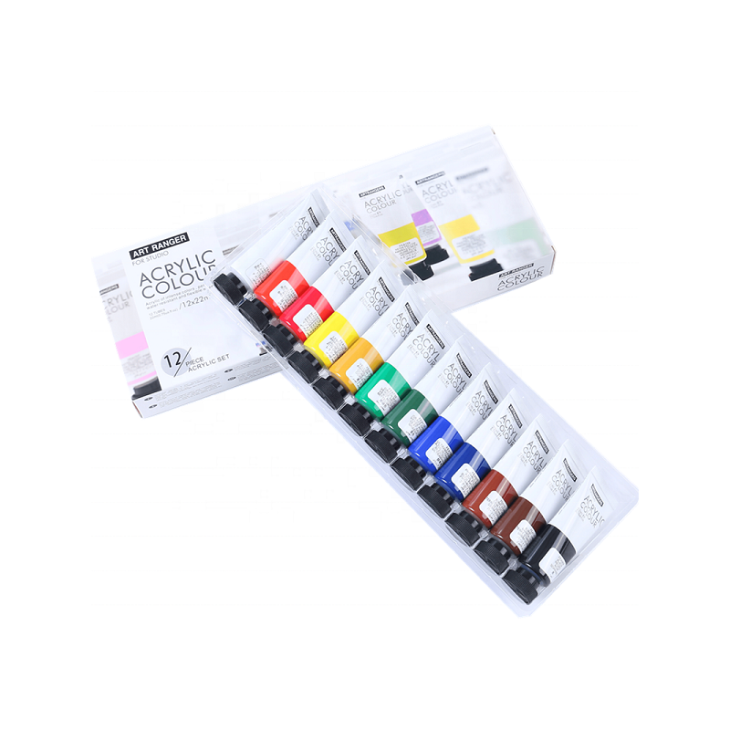 Culori acrilice Magi-Wap Art Rangers, 12 culori x 22ml, FEA1222T