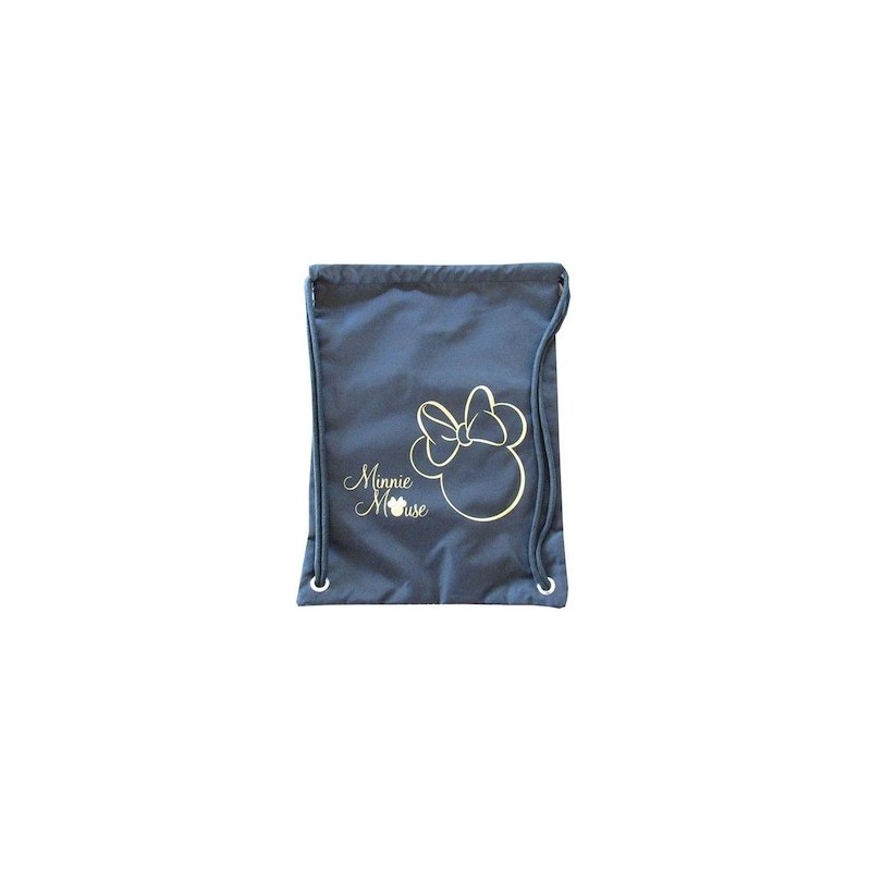 Rucsac cu snur pentru copii St.Majewski Minnie Mouse 207099, negru