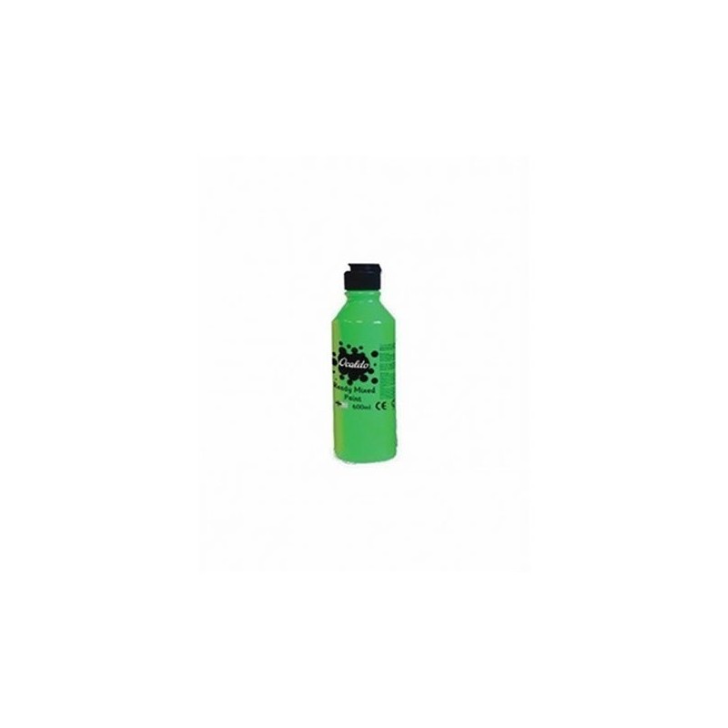Culori tempera Ocaldo, 600ml, culori fluorescente