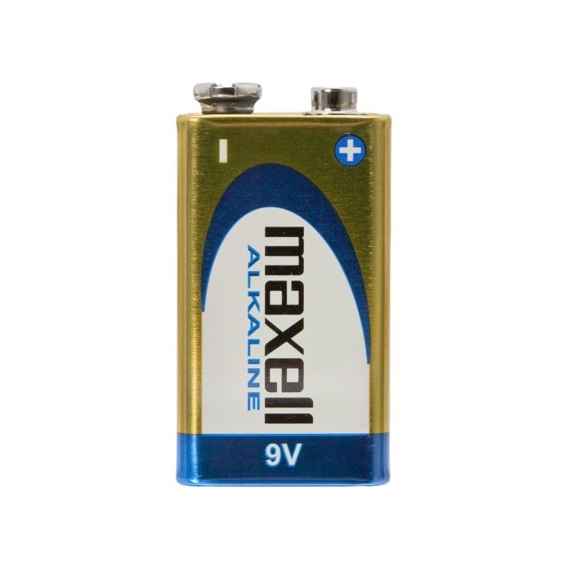 Baterie Maxell 6LR61 / MN1604, 9V, alcalina, blister 1 buc