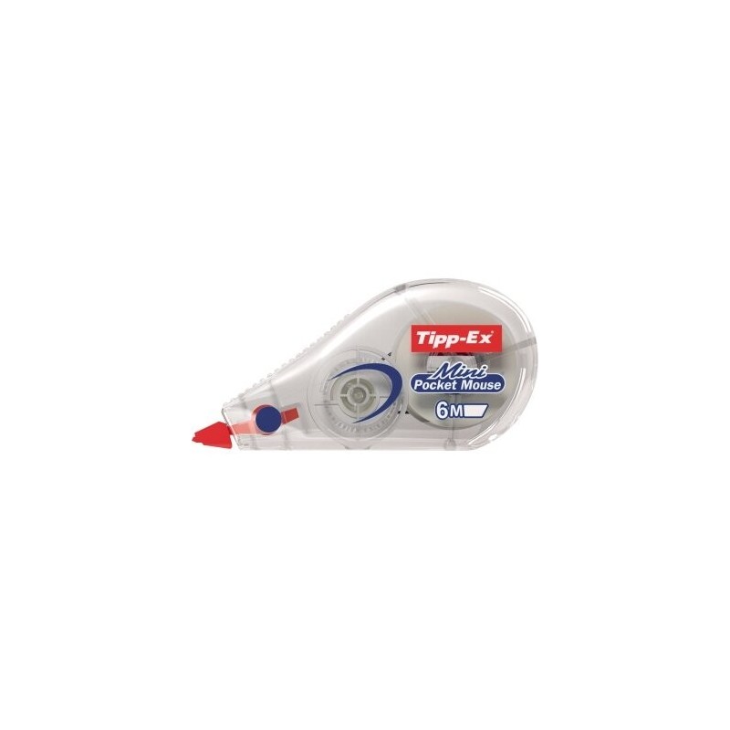 Banda corectoare Bic Tipp-Ex, 5mm x 6m, model Mini Pocket Mouse