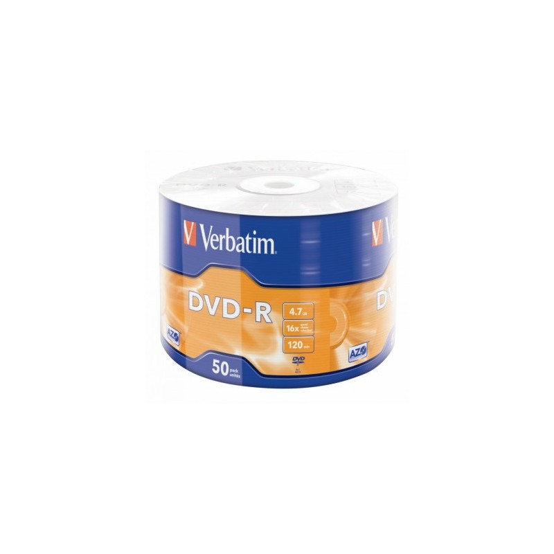 DVD-R Verbatim 43788, 4.7GB / 120min, 16x, set 50 buc