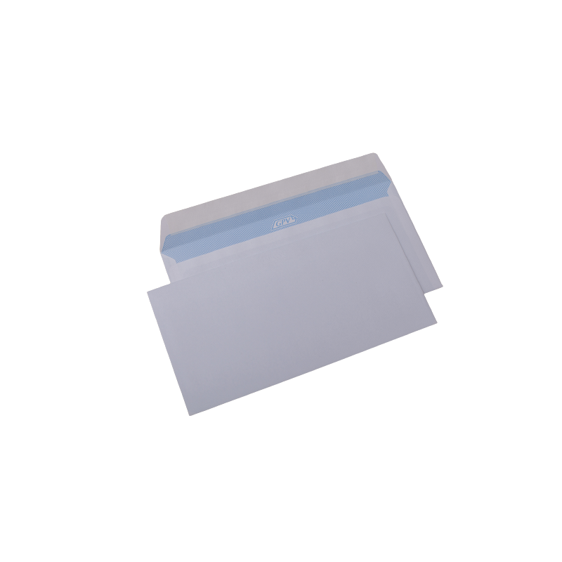 Plic standard DL GPV 122303, alb, 80g/mp, 110x220mm, siliconic, cutie 1000 buc