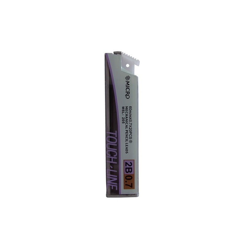 Mine creion mecanic CNX MICRO MLS205, 0.7mm, 2B, set 20 buc