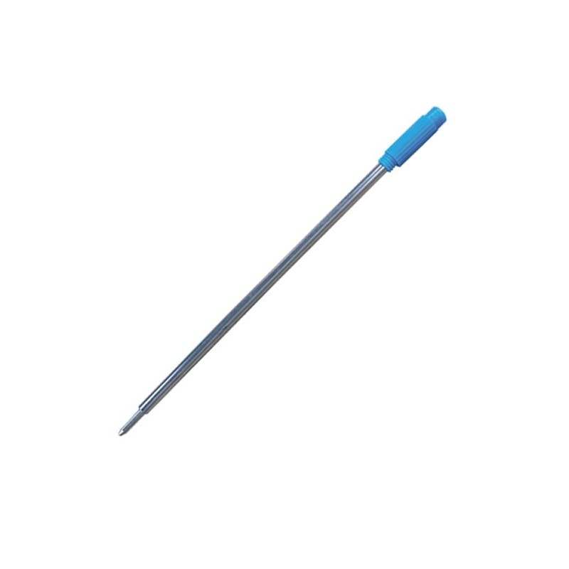Rezerva pix cu bila Office-Cover tip Cross, metalic, 1.0mm, albastru