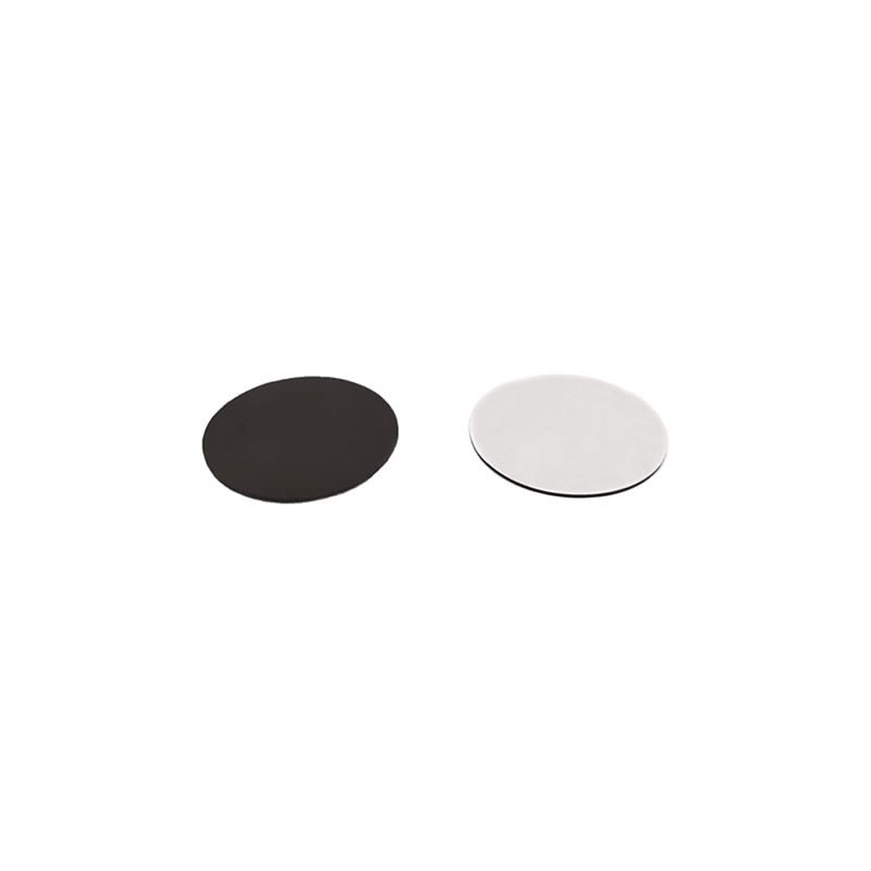 Buline magnetice rotunde, grosime 2.4cm, cu adeziv, set 100 buc, FAR24