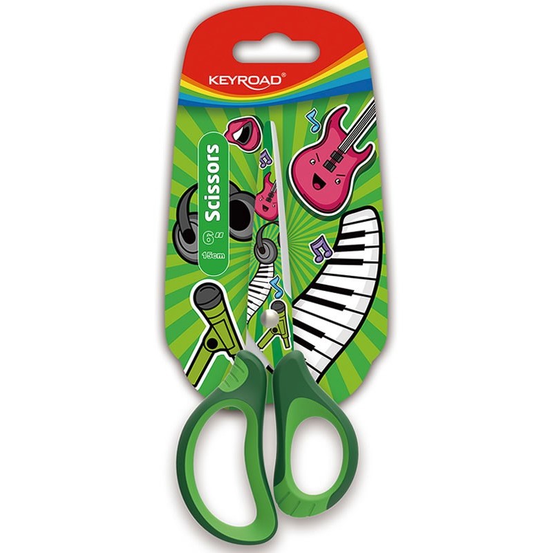 Foarfeca Keyroad KR971675, 15.0cm, diverse modele, blister