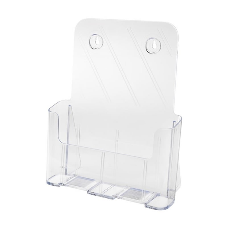 Suport plastic Deflecto, RI98231, A4, 1 compartiment, pentru cataloage, reviste