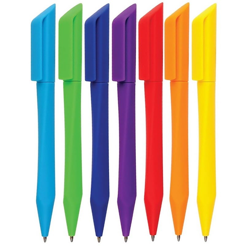Pix cu bila Cresco Twister 280000, cu mecanism, corp mat diverse culori, scris albastru
