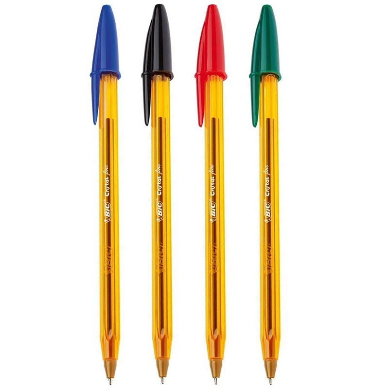 Pix cu bila Bic Cristal, 0.8mm, cu capac