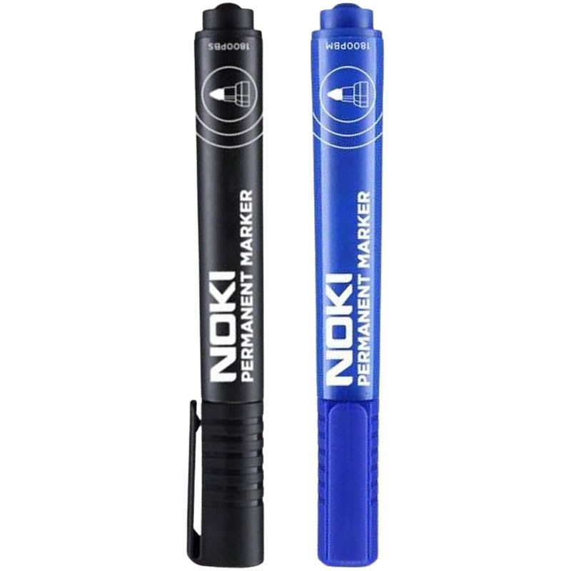 Marker permanent Noki 1800PB, varf rotund