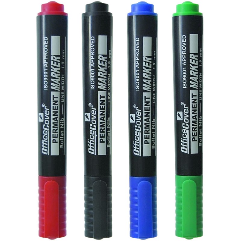 Marker permanent Office-Cover EP11-2002-12, varf rotund, 1.9mm
