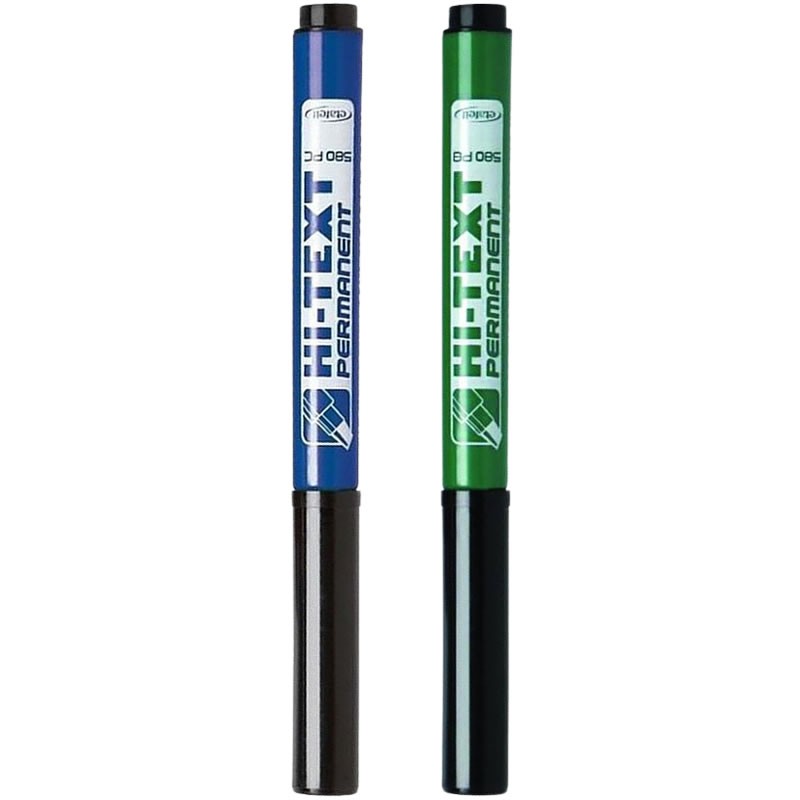 Marker permanent Fibracolor 580PB, varf rotund, 4.0mm