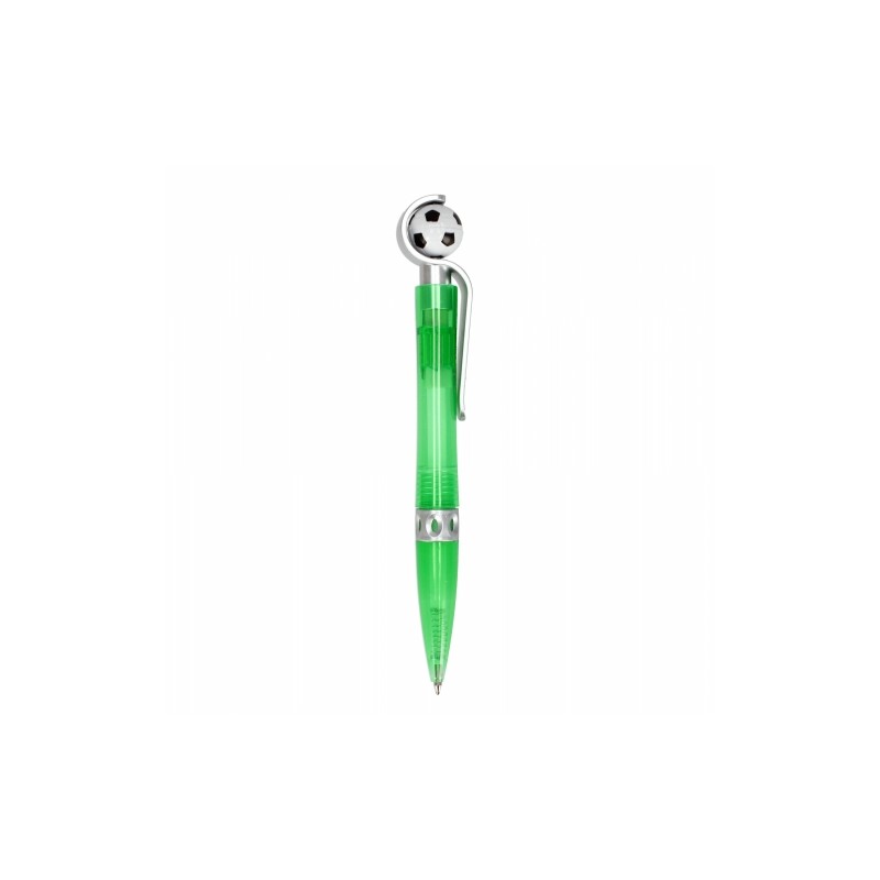 Pix cu bila Starpak 252596, cu mecanism, corp diverse culori, model minge de fotbal