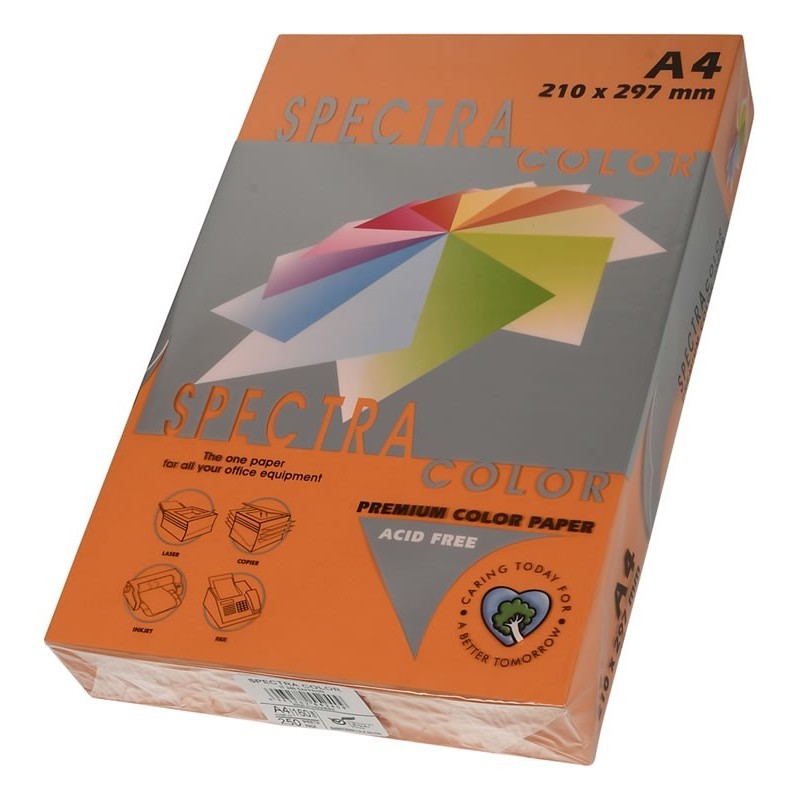 Carton colorat A4 APP, 160g/mp, culori intense, top 250 coli