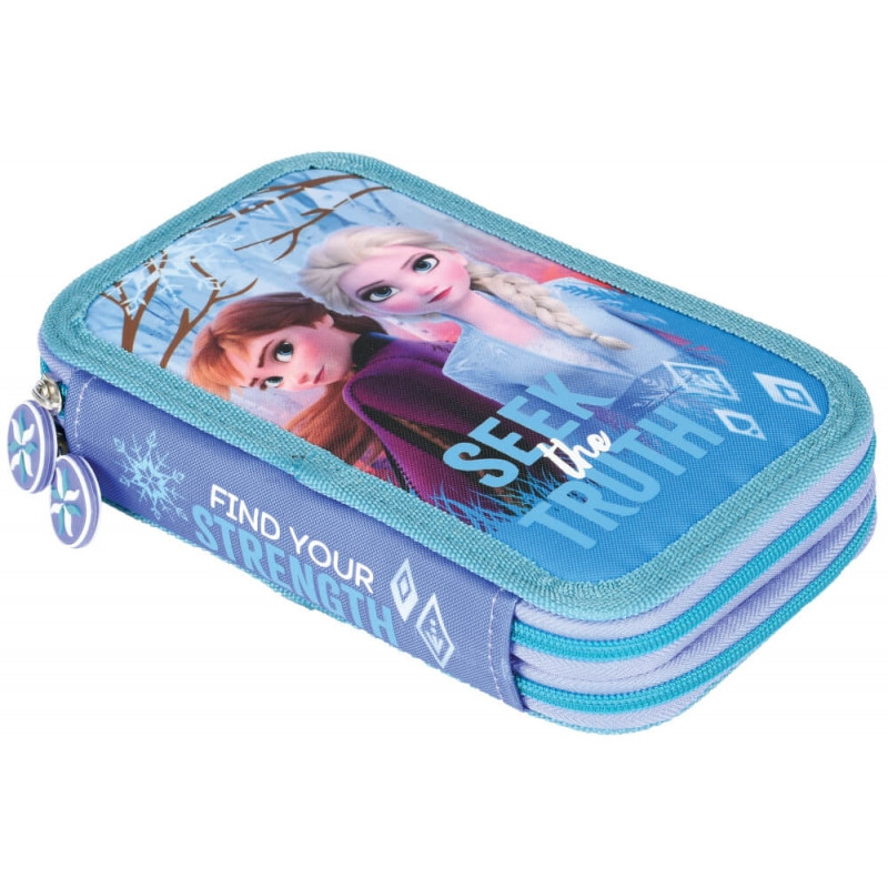 Penar echipat St.Majewski Frozen, 2 fermoare, bleu, 629136