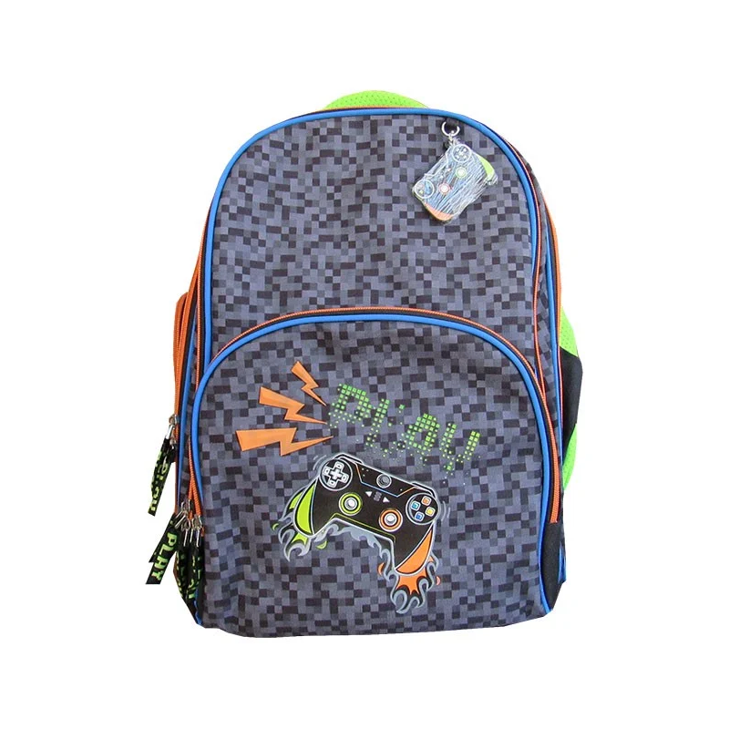 Ghiozdan St.Majewski Bambino Gamer, 3 compartimente, 2 buzunare, multicolor, 639586