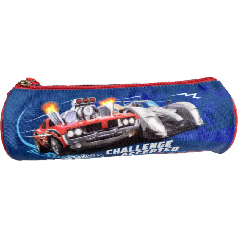 Penar neechipat St.Majewski Hot Wheels, 1 fermoar, bleumarin, cilindric, 631719