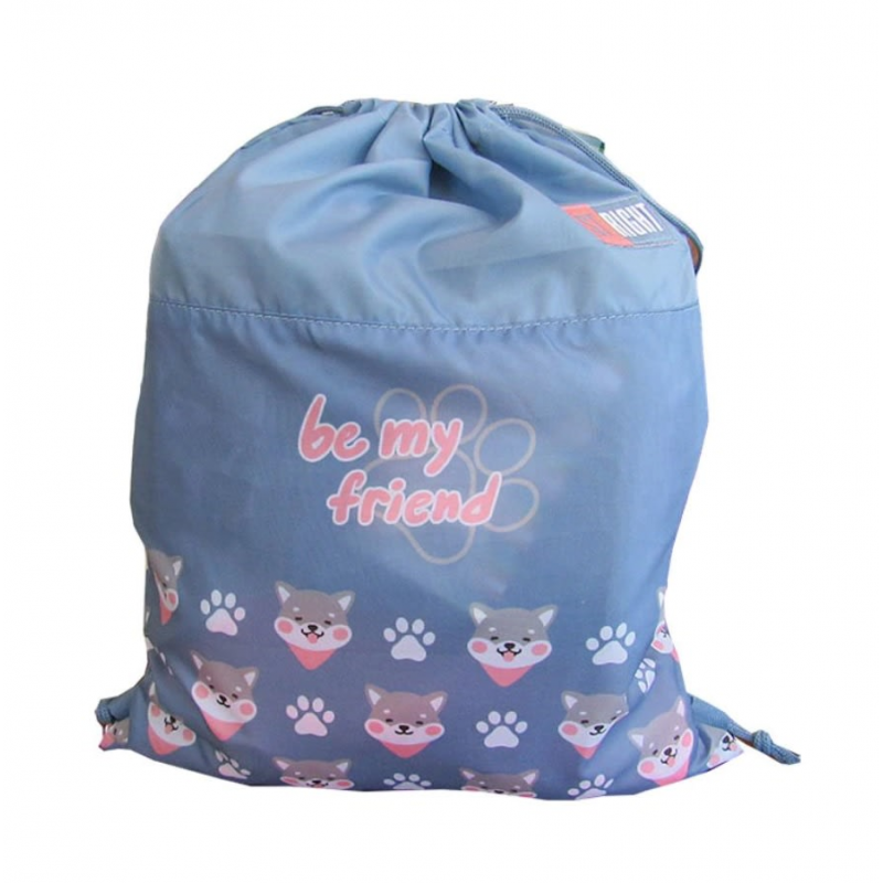 Rucsac cu snur pentru copii St.Right Shiba 646089, 34x43cm