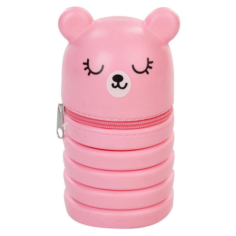 Penar neechipat Stand Up Soft Touch figurine, 1 fermoar, diverse culori, siliconic, extensibil, 1237