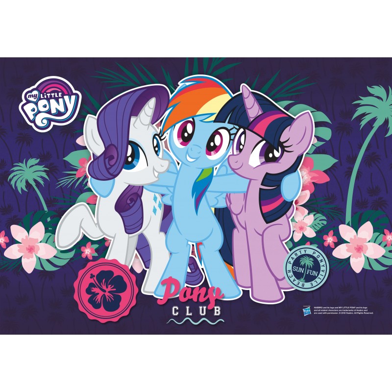 Mapa birou SM My Little Pony , A3, 2 fete, 190582
