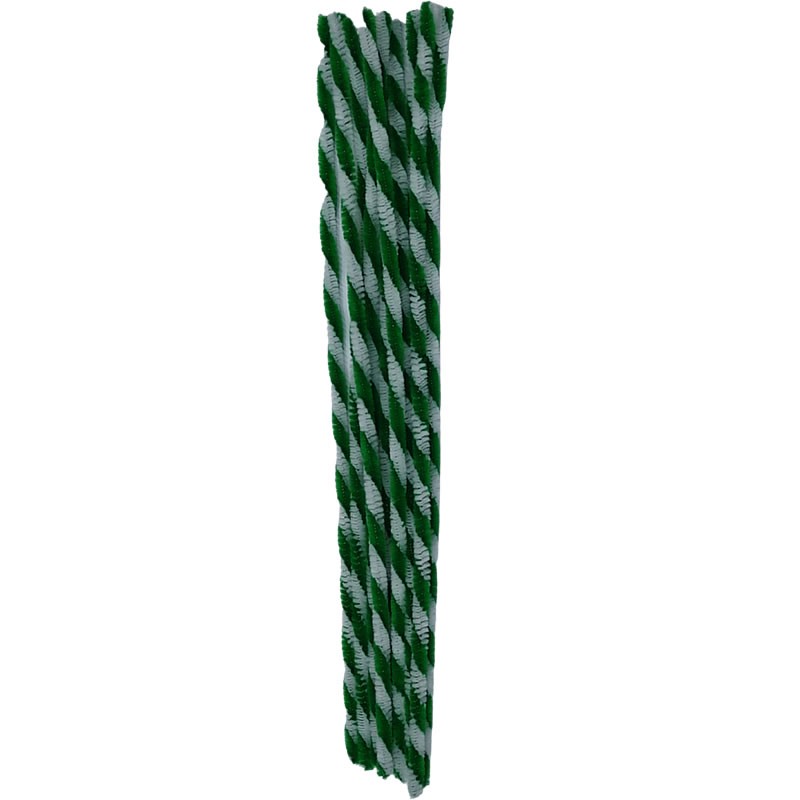 Accesorii creatie - sarma plusata, 2 culori, rasucita, set 10 buc, Colorarte