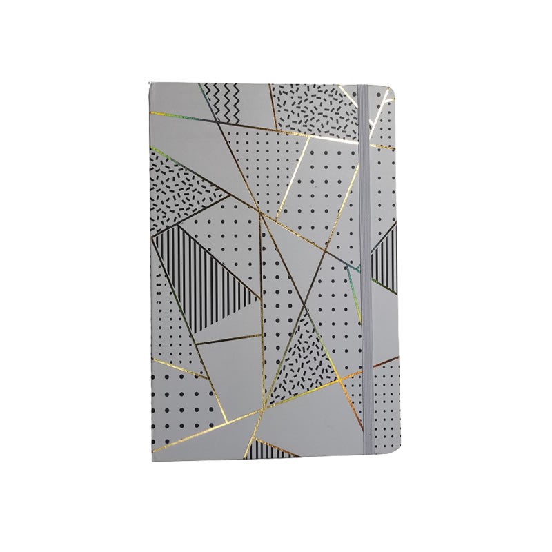 Jurnal A6 CNX Dungi si Forme 3782-1L, 160 pagini, coperta carton, cu elastic