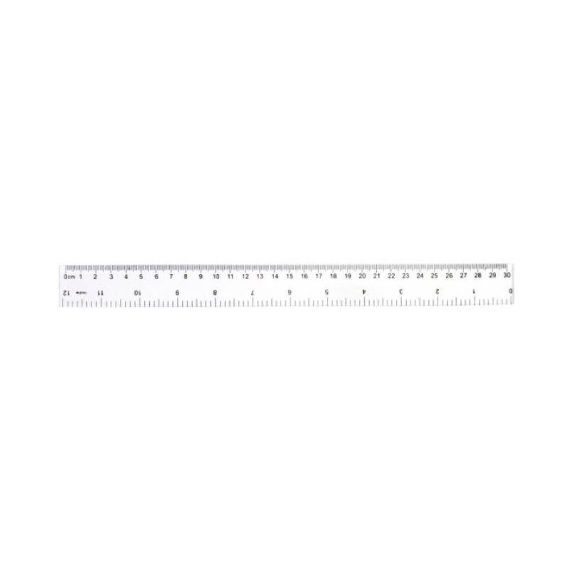 Rigla Cnx, 30cm, plastic